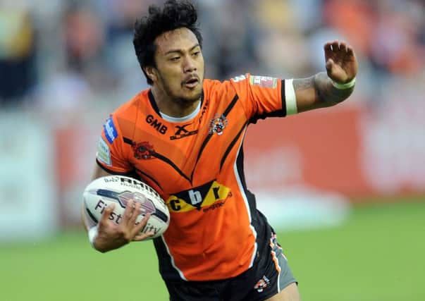 Castleford Tigers' Denny Solomona