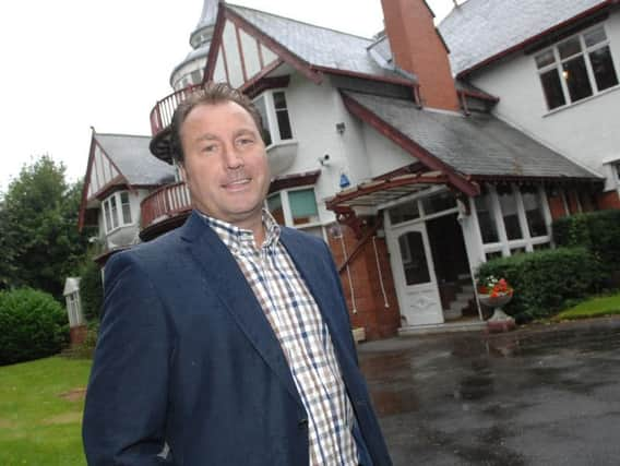 Harrogate's Pineheath owner Jason Shaw.