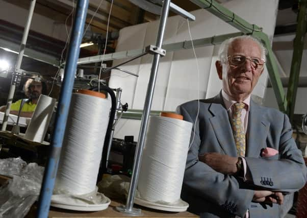 John Cotton, chairman of bedding specialist John Cotton Group Ltd, Mirfield.  16 June 2016.  Picture Bruce Rollinson