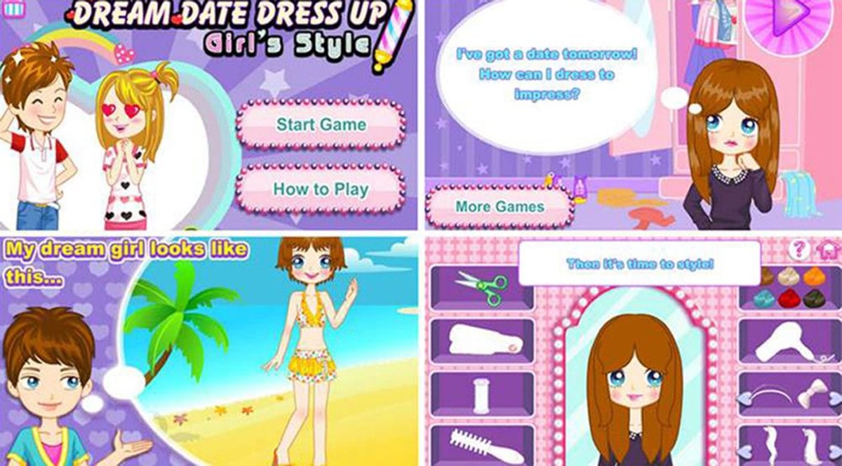 Dream Date Dress Up Girls Style - Full Gameplay Walkthrough 