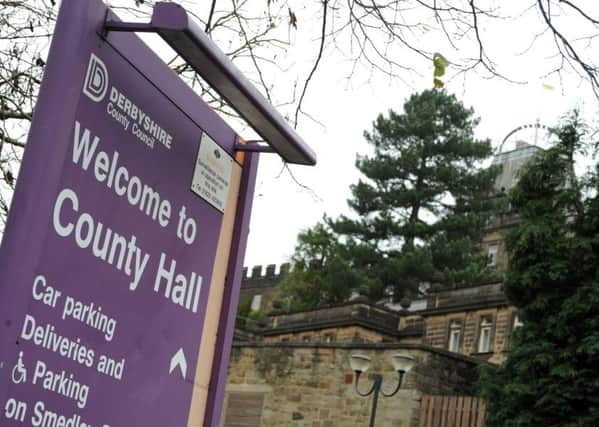 County Hall in Matlock, the headquarters of Derbyshire County Council.