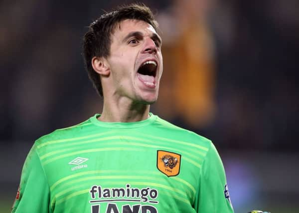 Hull City goalkeeper Eldin Jakupovic