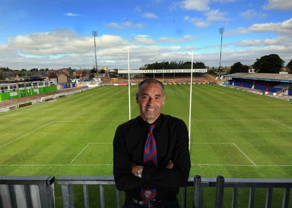 Wakefield Trinity Wildcats chairman Michael Carter.