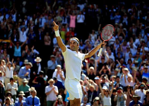 Swiss third seed Roger Federer has beaten Croatian ninth seed Marin Cilic 6-7 (4/7) 4-6 6-3 7-6 (11/9) 6-3..