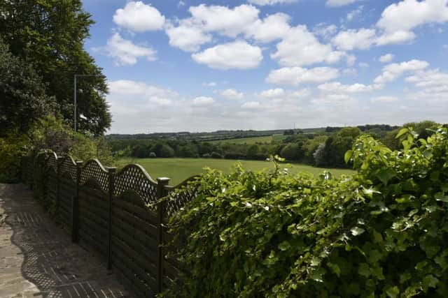 The Bronte sisters used to jump over the wall to play in the garden