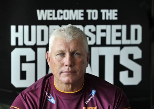 Hudderafield Giants' new head coach Rick Stone.