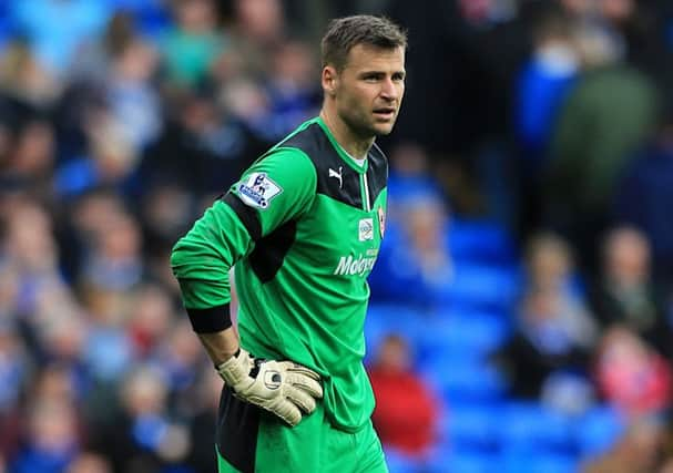 Cardiff City's goalkeeper David Marshall. Picture: Nick Potts/PA.