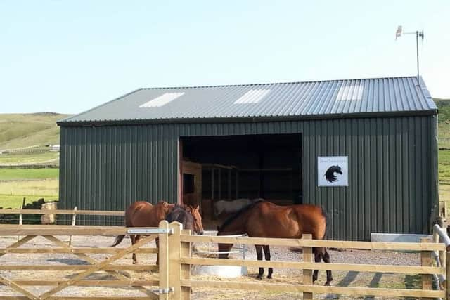 This private barefoot yard is in Lumbutts and is for sale at Â£160,000, www.ryeburne.co.uk