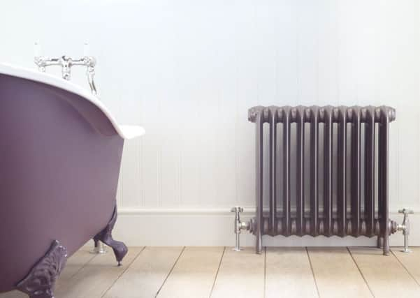 Cast iron radiators look good in any room