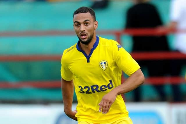 HELLO: Leeds United new signing, Kemar Roofe. Picture: Jonathan Gawthorpe