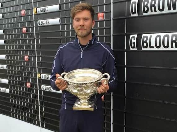 The new English men's amateur champion Dan Brown (Pictures: Chris Stratford).