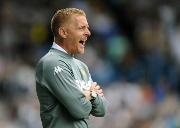 Leeds United head coach 
Garry Monk.