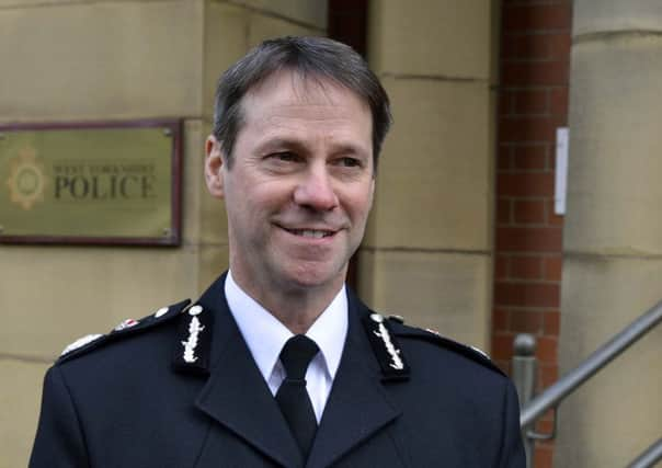 Chief Constable Mark Gilmore, who is retiring from the service.