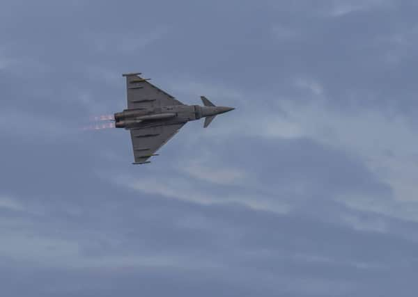 RAF typhoon fighter