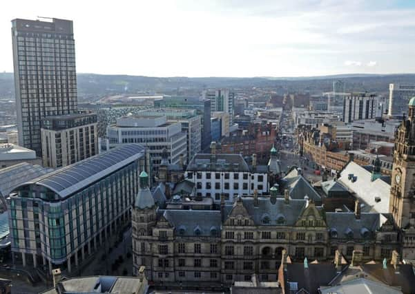 Critical mass: service sector firms are clustering in Sheffield city centre with physical as well as digital connectivity key for them. Picture: Andrew Roe