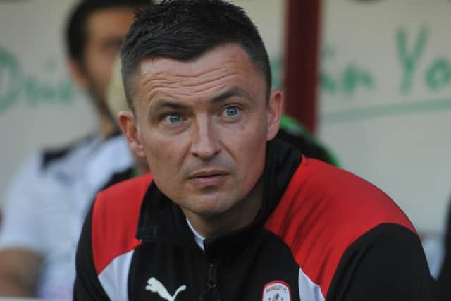 Barnsley manager Paul Heckingbottom.