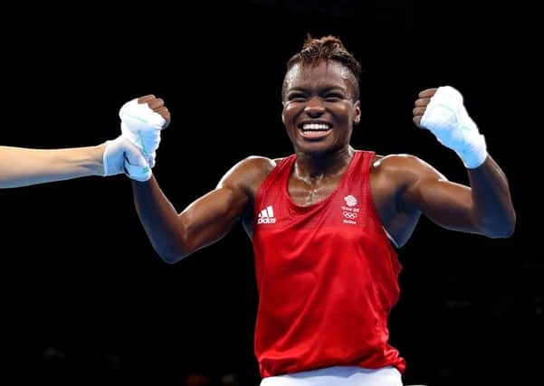 Leeds boxer Nicola Adams celebrates winning gold (Photo: PA)