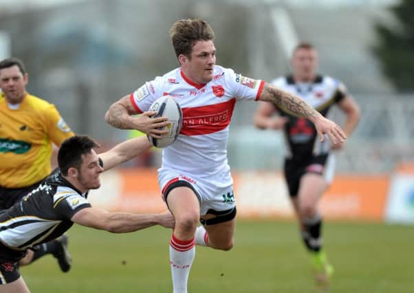 Hull KR's Ben Cockayne.  Picture: Tony Johnson