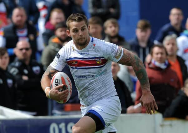 Wakefield Trinty Wildcats winger Richard Owen.