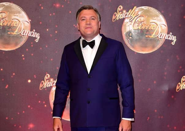 Ed Balls at the launch of Strictly Come Dancing 2016 at Elstree Studios in Hertfordshire. Picture: Ian West/PA Wire.