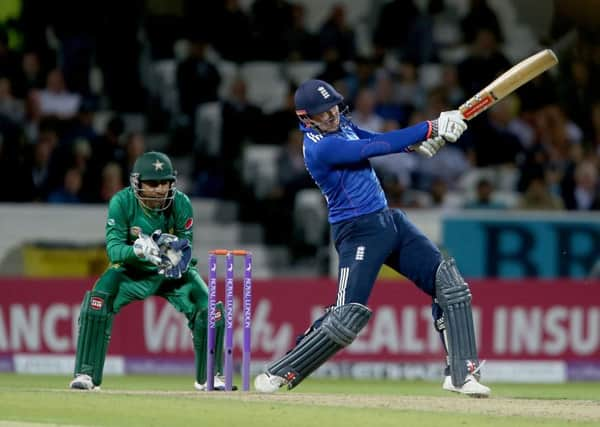 Yorkshires Jonny Bairstow on his way to making 61 at Headingley as England beat Pakistan to lead the ODI series 4-0. Bairstow replaced Jos Buttler, who was injured in the warm-up (Picture: Richard Sellers/PA).