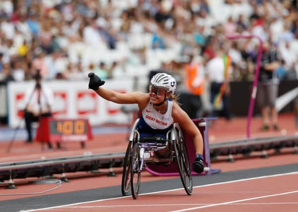 Great Britain's Hannah Cockroft.