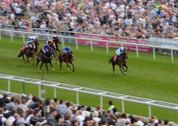 Thesme, ridden by Rachel Richardson, wins the Betfred Apprentice Stakes in August last year (Picture: Anna Gowthorpe/PA Wire).