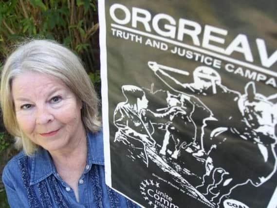 Barbara Jackson, Orgreave Truth and Justice Campaign.