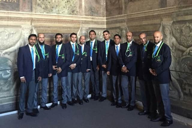 The Mount team at the Vatican in October 2015