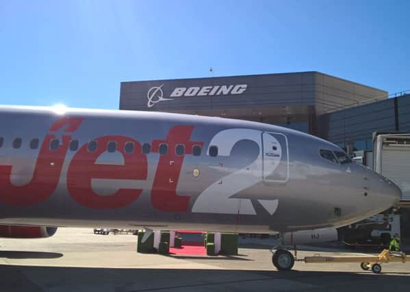 The first of the fleet leaves Boeing in Seattle