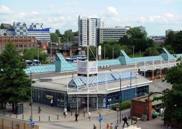 Leeds Bus Station.