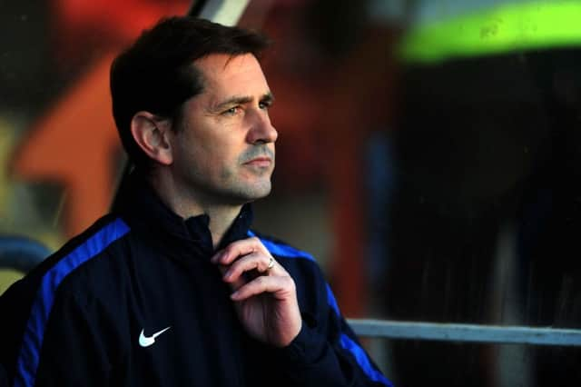 York City's manager Jackie McNamara.
 Picture : Jonathan Gawthorpe