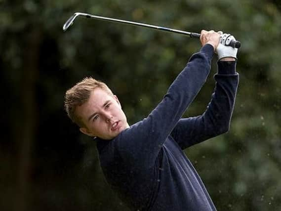 Ben Hutchinson (Howley Hall) won both his matches as Yorkshire defeated Warwickshire 7-2 (Picture: Leaderboard Photography).