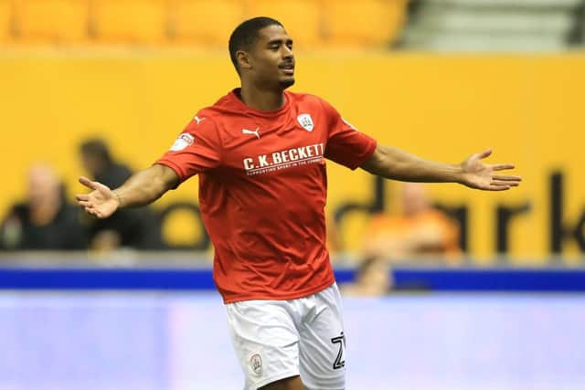 INJURED: Barnsley's Saidy Janko.