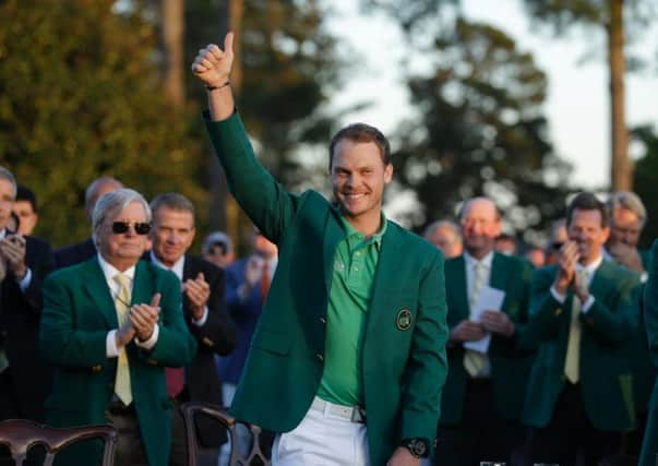 Sheffields Danny Willett, wearing his green jacket after this years Masters triumph, is aiming for another fantastic week when he makes his Ryder Cup bow at Hazeltine, Minnesota. (Picture: PA)