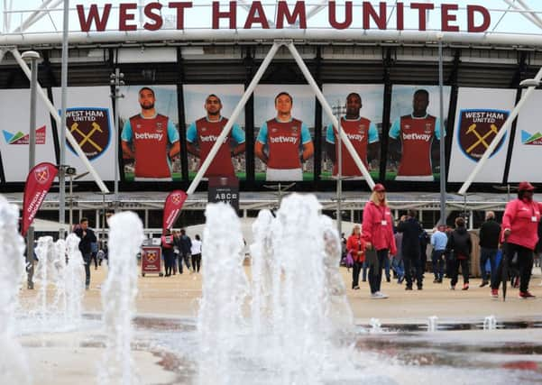 The West Ham United stadium