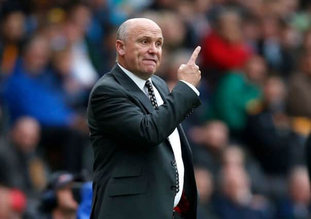 Hull City head coach Mike Phelan.