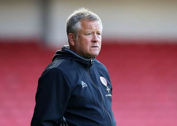 Chris Wilder. (Picture: Simon Bellis/Sportimage)