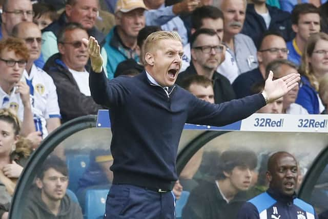 Leeds United manager Garry Monk at Elland Road