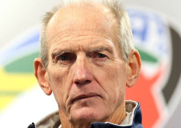 England head coach Wayne Bennett  (Picture: Martin Rickett/PA Wire).