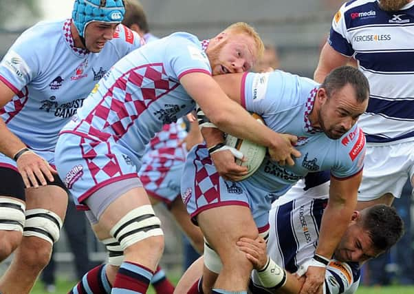 TRY SCORER: Rotherham Titans' Toby Williams. Picture: Scott Merrylees