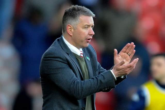 IMPRESSED: Doncaster Rovers manager, Darren Ferguson. Picture James Hardisty.