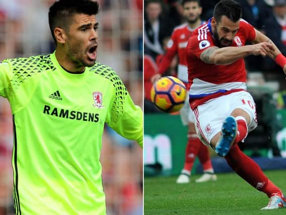 Victor Valdes or Alvaro Negredo? Vote on our dedicated Middlesbrough Facebook page