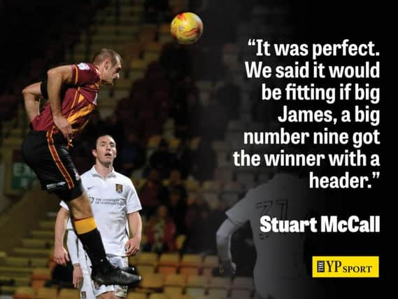 Stuart McCall on the winning goal