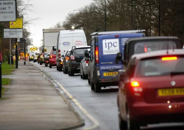 Gridlock in Leeds.