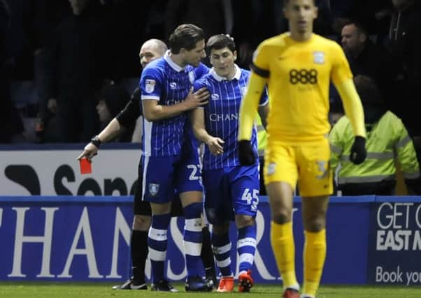 Owls' Fernando Forestieri sent off