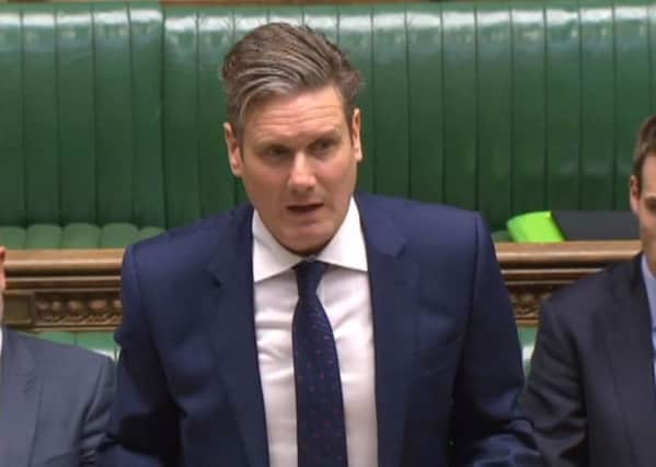 Shadow Brexit secretary Keir Starmer