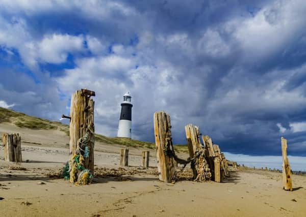 The Matthews Lighthouse at Spurn Point.