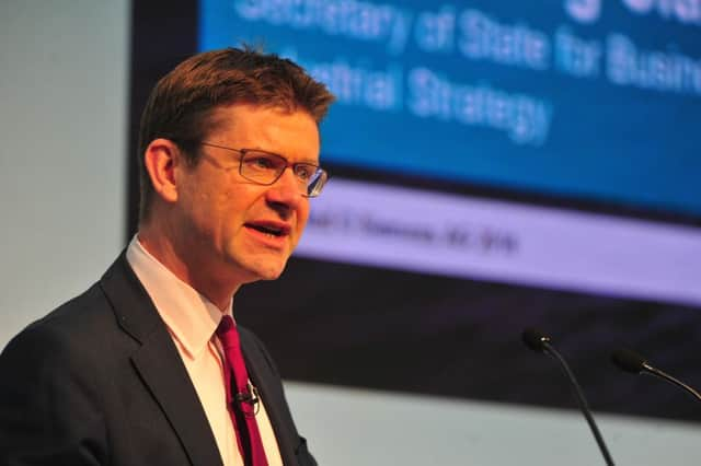 BEIS secretary Greg Clark