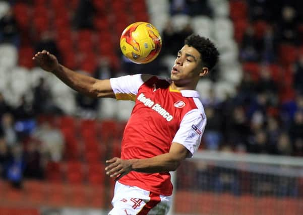 ON TARGET: Rotherham's Tom Adeyemi. Picture: Chris Etchells